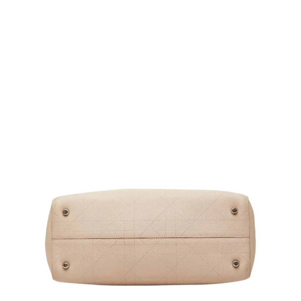 CHRISTIAN DIOR Pink Leather Shoulder Bag - Picture 3 of 11